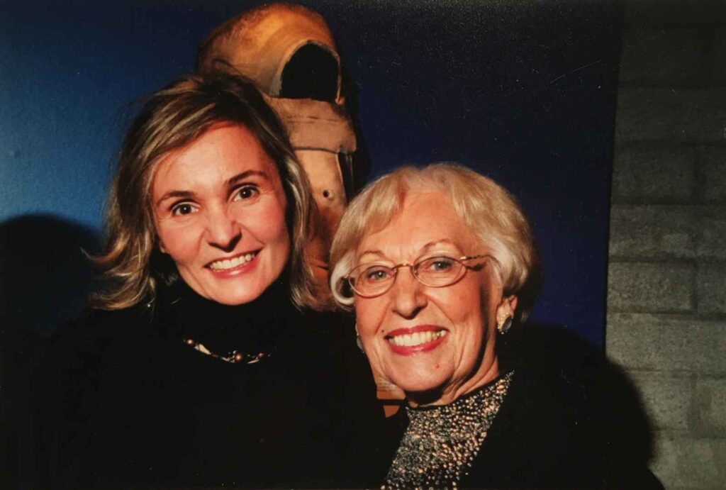 Winifred Shantz and Susan Collett